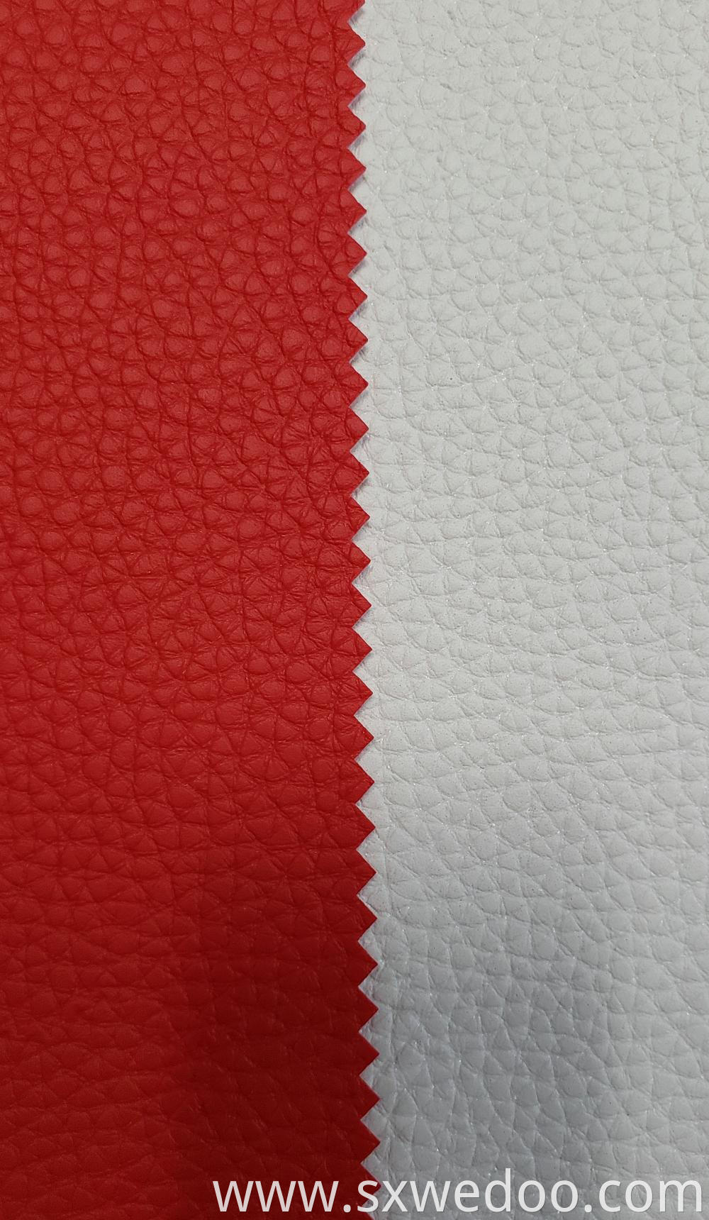 Two Colurs Pvc Leather